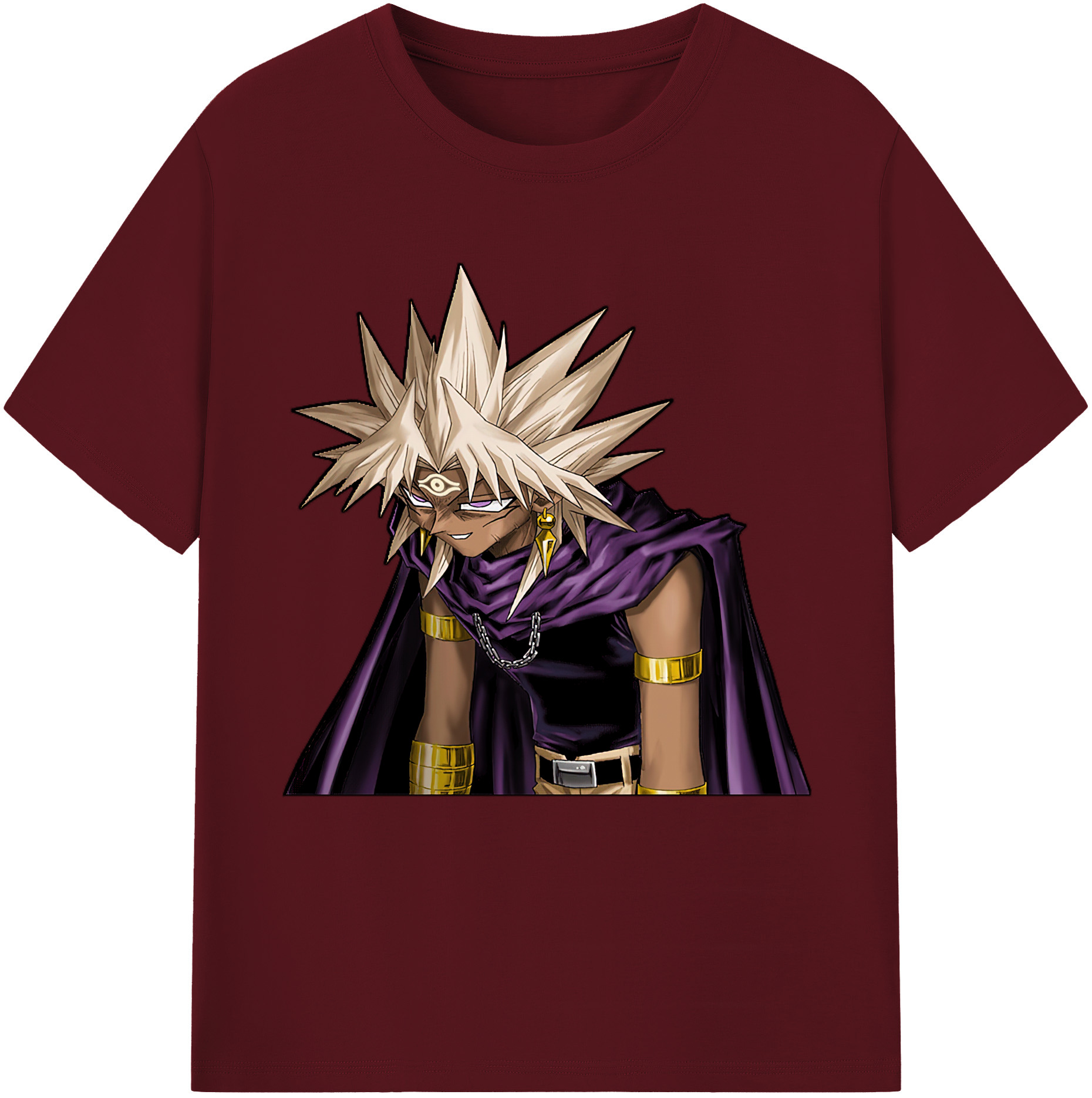 （画像用） 遊☆戯☆王 Yu-Gi-Oh! 綿100％半袖Tシャツ（フロントプリント）